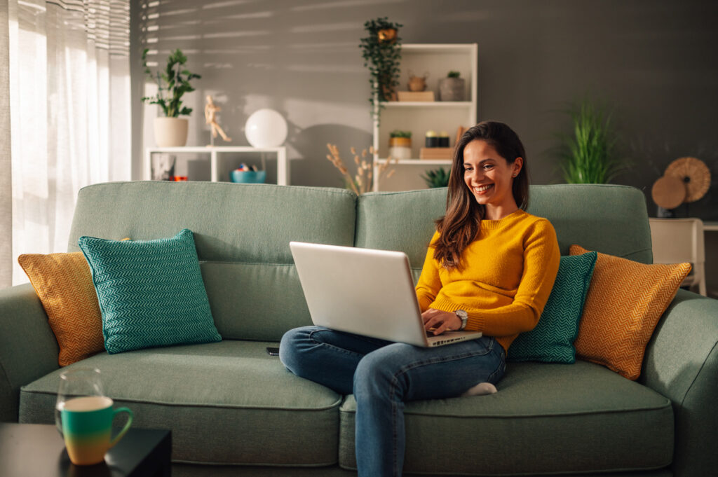 Woman Researching PatientFi
